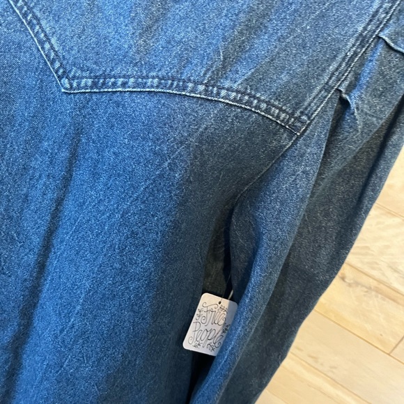 NWT Free People denim dress size 8 - Picture 2 of 9